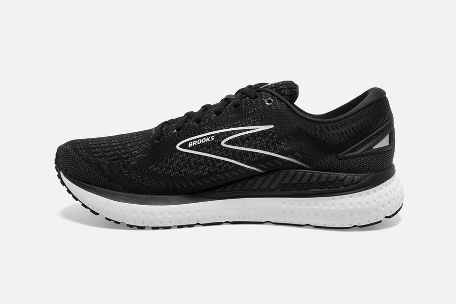 Brooks Glycerin GTS 19 Road Running Shoes - Womens - Black/White - TG3175062